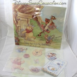 Disney Scrapbooking Kit Winnie the Pooh 75 piezas álbum y accesorios