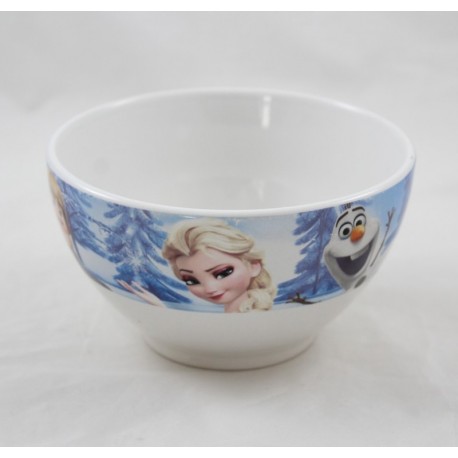 Bowl The Snow Queen DISNEY almuerzo de cerámica azul 13 cm