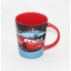 Auto DISNEY STORE Flash McQueen Relief Mug Ceramic Cup 12 cm