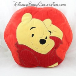 Winnie das Pooh Kissen DISNEYLAND PARIS Lovable gelb rot Disney 35 cm