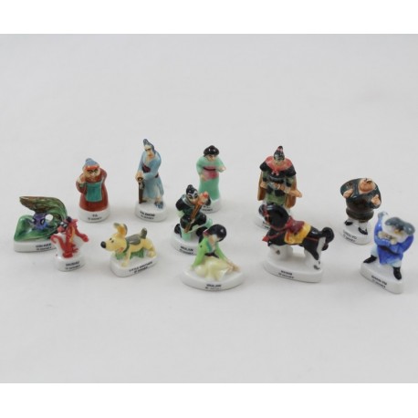 Set Mulan DISNEY fagioli torta dei re completa 12 fagioli