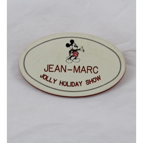 Etiqueta Nombre de la insignia EURO DISNEY Jean-Marc Jolly Holiday Show Mary Poppins