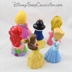 Princesa DISNEY baño ingy lote de 6 figuras Ariel, Blancanieves, Este