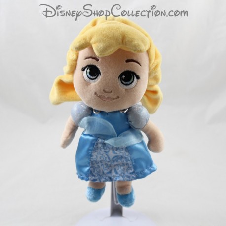 Cinderella plush doll NICOTOY Disney Cinderella blue dress 21 cm
