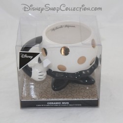 Mug Minnie PRIMARK Disney giù corpo gonna tazza bianca rilievo 3D 11 cm