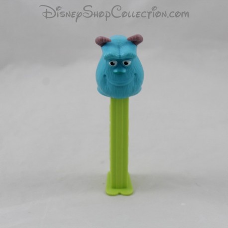 Dispensador dulce Sully PEZ Disney Monsters y azul verde cie 12 cm