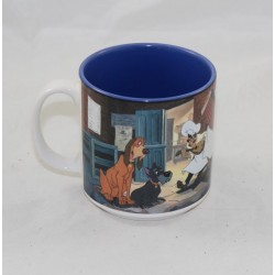 Mug Beauty and the tramp DISNEY STORE scene from the 10 cm cup movie