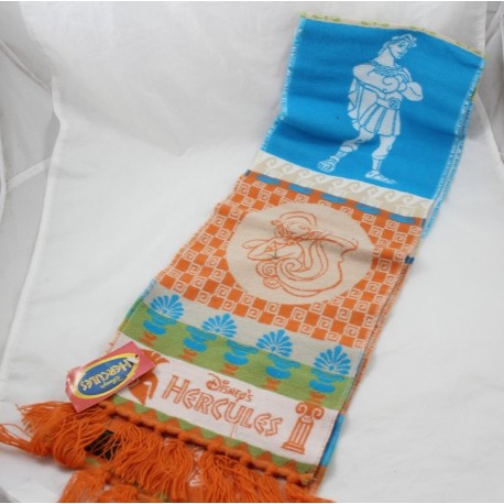 Winter scarf Hercule DISNEY acrylic made in France orange blue
