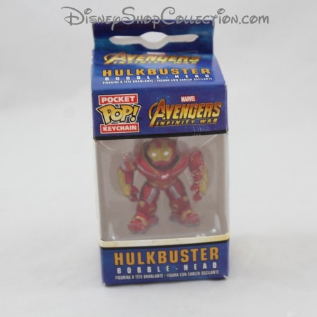 Porte clés Hulkbuster FUNKO Disney Marvel Avengers rouge 4 cm