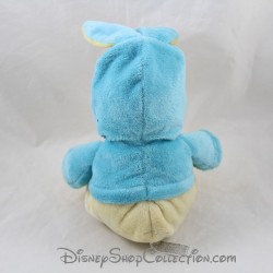 Peluche Winnie l'ourson NICOTOY Disney Winnie déguisé en lapin bleu 21 cm