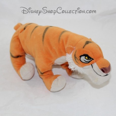 Peluche tigre Shere Khan NICOTOY Disney Le Livre de la Jungle orange 25 cm