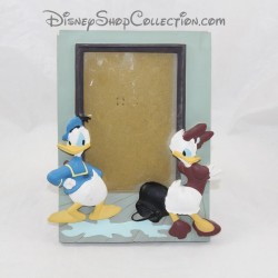 Marco de la foto de resina de los demonios - Disney Donald y Daisy 20 cm