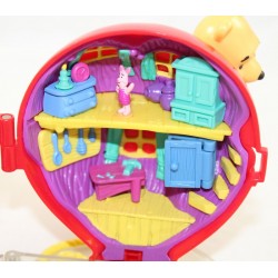 Polly Pocket Winnie the Red Balloon DISNEY Pooh 5 personajes