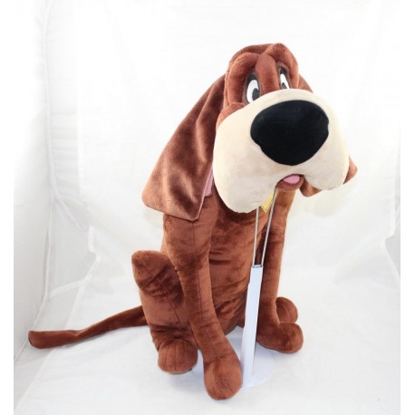 Peluche Caesar perro DISNEY STORE El hermoso y marrón vagabundo 45 cm