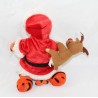 Tigger DISNEY STORE Santa Claus capa de reno rojo 22 cm