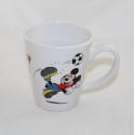Mug Mickey Mouse DISNEY foot Mickey footballeur céramique blanc 11 cm