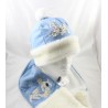 Set cap - scarf DISNEY STORE The 101 dalmatians white blue 7-12 years old