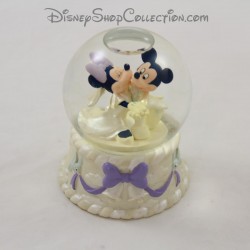Schneekugel Mickey Minnie DISNEY STORE Hochzeit 