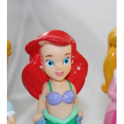 Jouet de bain princesse DISNEY lot de 6 figurines Ariel Blanche Neige fée Clochette