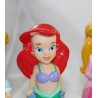 Prinzessin DISNEY Bad ingtoring Charge von 6 Figuren Ariel Schneewittchen Fee Tinker Bell