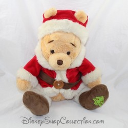 Winnie the Pooh DISNEY STORE disfrazado de Santa Claus 