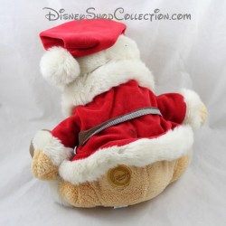 Winnie the Pooh DISNEY STORE disguised as Santa Claus 