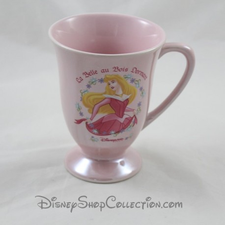 Top Mug Princess DISNEY Aurora and Pink Snow White 14 cm