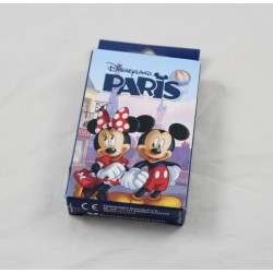 Jugando a las cartas DISNEYLAND PARIS Mickey Minnie Eiffel Tower