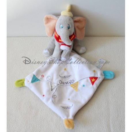 Doudou Taschentuch Dumbo DISNEY NICOTOY Sterne Elefant Disney Kiabi 36 cm