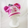 Minnie DISNEYLAND PARIS sombrero adulto en lana rosa y blanca