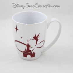 Mug Pass Annual DISNEYLAND PARIS Chateau Tinker Bell ceramic cup Disney 10 cm