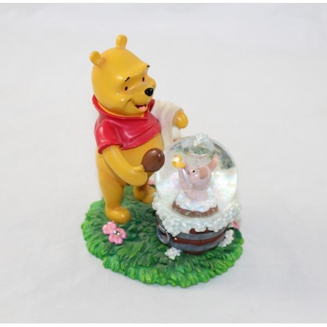 Globo de nieve Winnie the Pooh DISNEY STORE baño de piglet bola de nieve 12 cm