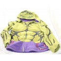Child jacket Hulk DISNEYLAND PARIS Avengers green hood 8 years old