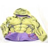 Child jacket Hulk DISNEYLAND PARIS Avengers green hood 8 years old