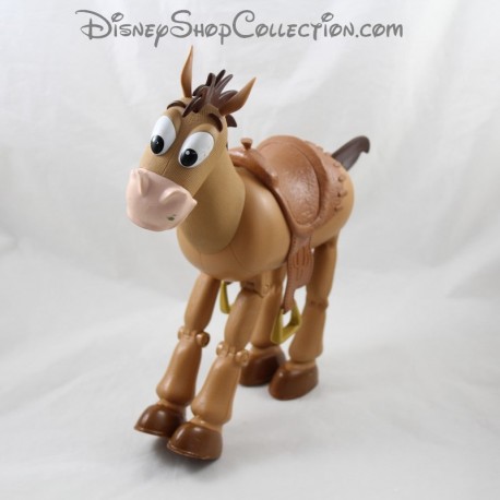 Toy articulated horse Pil Poil DISNEY Toy Story brown plastic figurine 30 cm