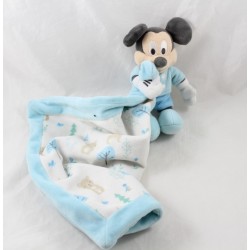 Mickey DISNEY STORE blue bear bear white Disney Baby 44 cm