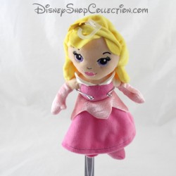 Aurora Disney NICOTOY Plüsch Puppe Die schöne und Holz schlafen rosa Kleid 23 cm