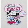 Mickey Minnie DISNEYLAND PARIS Mickey Fan Herz Disney 8 cm