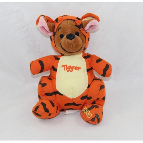 Peluche Petit Guru DISNEY STORE disguised as Tigger 2000 embroidered 18 cm