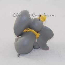 Figura collezione di elefanti DEMONS - MERVEILLES Dumbo statuetta in resina grigio giallo 13 cm