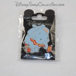 Pin's éléphant DISNEYLAND PARIS Dumbo et souris Timothée Disney 5 cm
