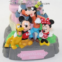 Mickey Tirelire e i suoi amici DISNEY Chateau Minnie, Pippo e Plutone di plastica 21 cm