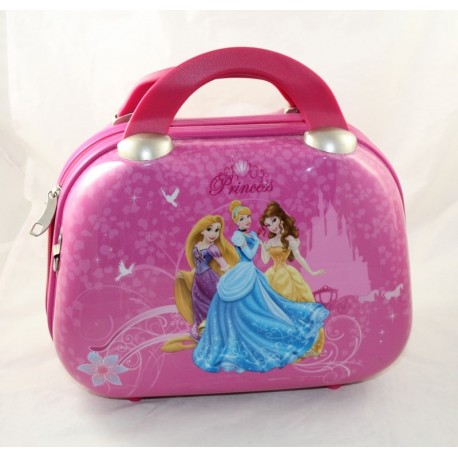 Vanity Princesses DISNEY pink suitcase Belle Cinderella Rapunzel 30 cm