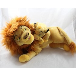 Peluche Mufasa and Simba DISNEYLAND PARIS The Lion King