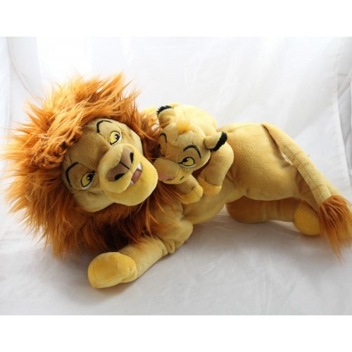 Disney Parks der König der Löwen Simba Groß Füße 10 " Plüsch Neu mit Etikett 