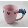 Bourriquet DISNEY STORE heart 3D ceramic cup mug
