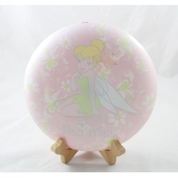 Piastra di vetro Fairy Bell TINKER Tinker Bell verde rosa 20 cm