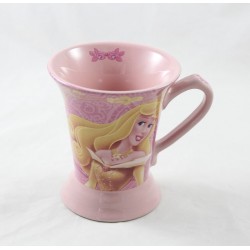 Mug princesses DISNEY Aurore et Blanche Neige rose 10 cm