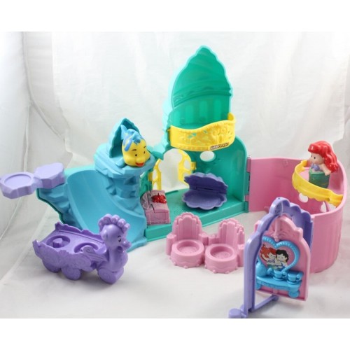 Fisher-Price Little People Disney Princess Mulan w/ Tea for Castle Figure Toys 