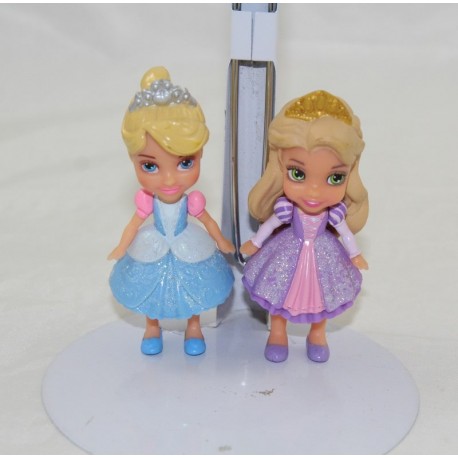 Mini Puppe Set Prinzessin DISNEY Mini Toodler Anna und Rapunzel 8 cm